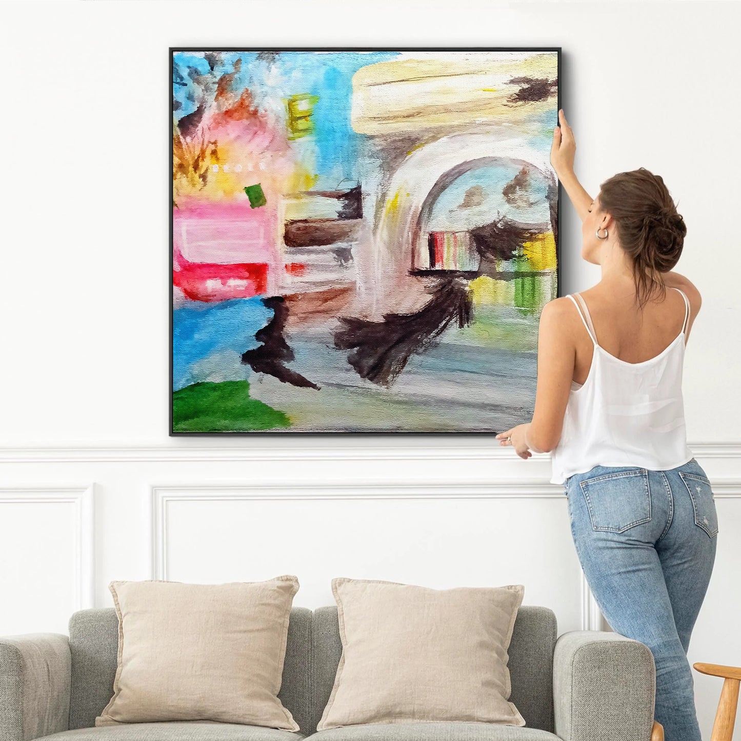 Abstract Journey – Affordable Luxury Abstract Wall Art