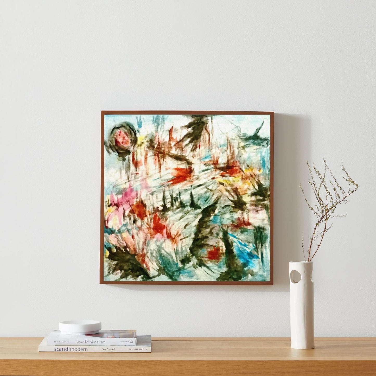 Abstract Expressionist Wall Art – Bold Modern Canvas