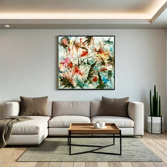 Abstract Expressionist Wall Art – Bold Modern Canvas