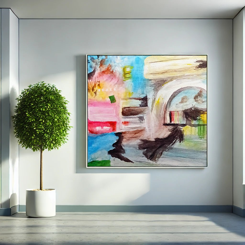 Abstract Journey – Affordable Luxury Abstract Wall Art